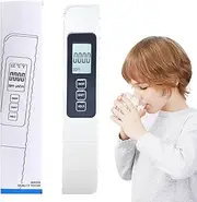 TDS Water Tester | Digital Water Quality Tester TDS EC Meter,Portable Temperature Pen 0-9990ppm Range Digital Testing Tool for Pools Home Wine Making