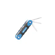SP Tools Folding Magnetic Key Set Metric 9 Keys - Fold Away into Handle
