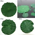 Lotus Leaf PU And Foam Plant Anniversary Artificial Floating Pool Plant