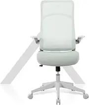 TT Airflex Ergochair Home Office Mesh Chair Executive Ergonomics Chair (Minty Green)