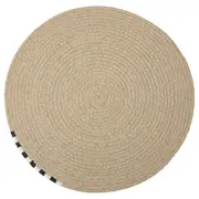 MÄVINN place mat, jute, 37 cm