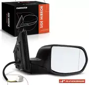 A-Premium Passenger Textured Black Powered Mirror for Honda CR-V 2012-2016 LX