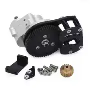 D90 Single Speed Transmission Gearbox Transfer Case for 1/10 RC Crawler RC4WD