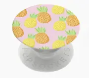 PopSockets Phone Grip Stand PINEAPPLE POPGRIP PopSocket Swappable Top Brand New!