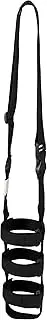 Pearl Metal CAPTAIN STAG UE-4913 Water Bottle, Plastic Bottle Holder, Shoulder Strap, Adjustable Length, Compatible with Plastic Bottles, 16.9 fl oz (500 ml) and Up to 0.4 gal (1.5 L), Black