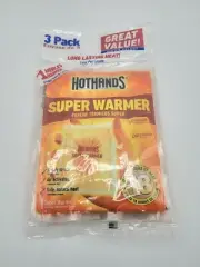 HotHands SUPER WARMER larger size 3pkgs=9 super warmers exp 11/2023