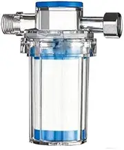 Inline Strainer Filter 2 Colours Water Pump Flow Rate Pipeline Filter for Garden and Outdoor Use Versatile High Flow Water Pump / PP Filter Replacement (1/3/5 Packs)