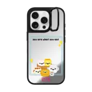 iPhone 16 Pro Mirror Ring Stand Case MagSafe Compatible You Are What You Eat Dim Sum
