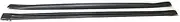 Side Bumper Extension Skirt Compatible for Tesla Model 3 Sedan 4 Door 2017 UP Side Skirts Door Bumper Lip Protector Carbon Fiber(Matte Carbon)