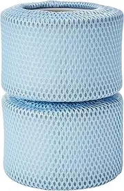 MSPAUK B0303604/B0303499 Filter Cartridges with Protective Nets, Mesh Cover, 90 Folds, Strainer, Twin Pack, Pool Bubble Spa Accessories, Suitable for All Mspa Hot Tubs, White