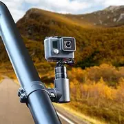 RERPRO UTV ATV 1.75 - 2 inch Roll Bars Camera Mount Holder for GoPro Mounts Kit, 360° Rotation Aluminum Action Camera Holder Compatible for GoPro Hero 9 8 7 6 5 4, SJ, DJL, Easy to Install, Stable