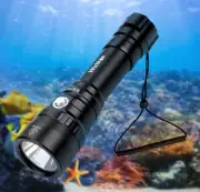 Wurkkos Dive Torch Max 2000 Lumen Dive Flashlight, IPX8 Waterproof Scuba Diving