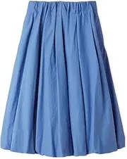 Mila Owen(ミラオーウェン) Mirowen 09WFS251003 Women's Balloon Skirt, Elastic Waist, 2 Sizes