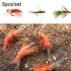 Treble Hooks Artificial Shrimp Fly Trout Fishing Lures Flies Lure Bionic Bait