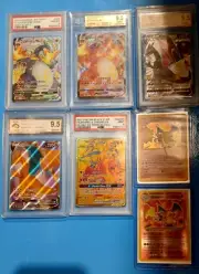 Bulk Pokemon PSA BECKETT CGA Cards CHARIZARD VMAX GX V