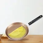 Non-sticky Frying Pan Crepe Pan Metal Pancake Maker 18cm Easy To Clean