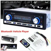 1Din Car In-dash Stereo Player Bluetooth SD USB MP3 FM Radio Receiver Audio AUX