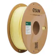 eSun PLA+ Filament Almond Yellow, 1KG Roll, 1.75mm Compatible with Most of FDM 3D Printers, Such as Creality, Bambu Lab, AnkerMaker, Raise3D, Flsun, etc,. [PLA+175O-AY1P1]