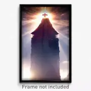 Pixel Art Poster - Dramatic Ark (8 Bit Psychedelic Trippy Video Game Print)