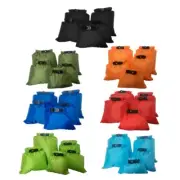 5Pcs Waterproof Dry Bag Roll Top Sacks Lightweight Dry Sacks Travel Storage Pack