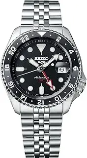 [SEIKO] SSK001K1 Sports Mechanical SSK001K1 (Japan Model Number: SBSC001) GMT Movement Black Automatic Hand Winding SKX Sports Style [Parallel Import], Black, Bracelet Type