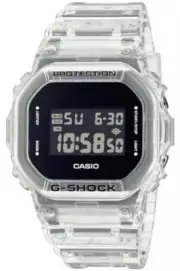 CASIO G-SHOCK DW-5600USKE-7JF Clear Skeleton Series Digital Men Watch New