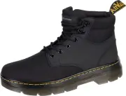 Dr. Martens Women's Rakim Fashion 9 Women/8 Men, Black Extra Tough 50/50+ajax