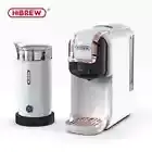 HiBREW 5 in 1 Capsule Coffee Machine Hot/Cold DG Cappuccino Nes Small Capsule