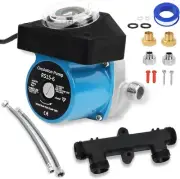 Recirculating Pump Sensor Valve Kit Instant Hot Water 120V Programmable Timer
