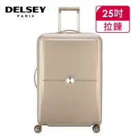 在飛比找momo購物網優惠-【DELSEY 法國大使】TURENNE-25吋旅行箱-香檳