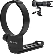 Lens Collar Tripod Mount Ring, Support Bracket Holder Built in Quick Release Plate, Tripod Mount Ring Stand Base for Nikkor Z 180-600mm F/5.6-6.3 VR