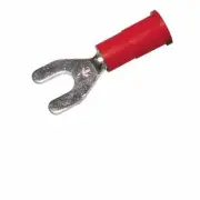 3M Spade Terminal Vinyl Insulated #8 22-18 Gauge RED-25PK