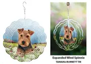 Welsh Terrier Wind Spinner