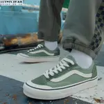 【日韓連線】VANS STYLE 136 VR3 高街風舒適森林綠滑板鞋 VN0A4BX9E02 男女鞋