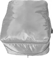 Ipetboom Compression Storage Bag for Duvets Blankets Grey Cube Organizer for Travel Home Closet Maximize Space with Practical Design for Efficient Packing Moving