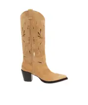 Jimmy Choo Heeled Cowboy Boots 40 Nude