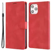 For iPhone 15 Pro Dustproof PU Leather Cell Phone Case ic Stand Wallet Phone Cover with Strap