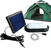 LED Solar Pendant Light – Outdoor Shed Lamp, Waterproof Hanging Light | Indoor Sun Powered Pull String Fixture, Portable Ceiling Light for Storage Room, Doorway, Yard, Cabin, Garden Space
