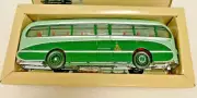 LOOK! 1993 Corgi Classics Public Transport 2-TONE GREEN BUS Red Seats #5523/6000