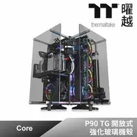 在飛比找momo購物網優惠-【Thermaltake 曜越】Core P90 TG 開放