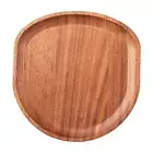 Breakfast Serving Tray Wood Food Serving Pan for Living Room Food