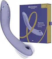 Womanizer OG G-spot Vibrator - Clitoral Sucking Toy with 12 Intensity & 3 Vibration Levels - Curved & Flexible - G Spot Stimulator for Women & Couples - Vibrating Sex Toy - Lilac