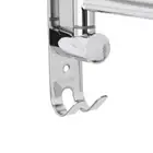 4 Rods Stainless Steel Wall Rotation Towel Storage Rack Shelf Holder Bar Bath