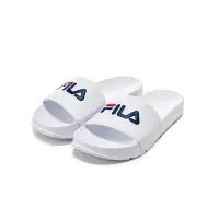 在飛比找Yahoo奇摩購物中心優惠-FILA DRIFTER 中性休閒拖鞋-黑 4-S139Y-