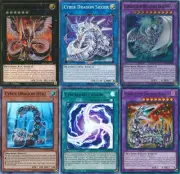 Yu-Gi-Oh Complete Cyber Dragon Deck + Extra Bonus