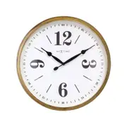 NeXtime Classic Wall Clock 39cm Gold