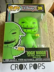 Oogie Boogie Blacklight Disney NBX 39 Funko Pop Vinyl New in Mint Box +Protector