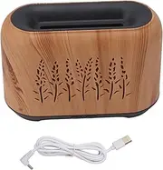Gugxiom Flame Air Diffuser Humidifier, 7 Flame Colors Essential Oil Diffuser, Ultrasonic Diffusion Air Diffuser 130ml Noiseless Diffuser for Bedroom Office Yoga etc.