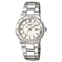 在飛比找PChome24h購物優惠-CASIO SHEEN系列 耀眼典藏都會時尚腕錶(白)