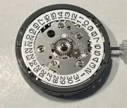 Seiko TMI NH34 GMT Movement Black on White Automatic FAST UK POST